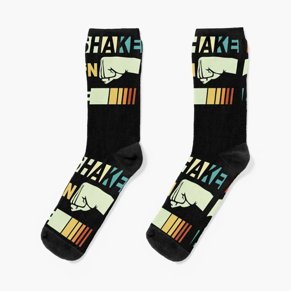 

Shake N Bake - Funny Family Matching For Race Lover Gift Socks Children's winter gifts warm winter luxury Socks Men's Women's