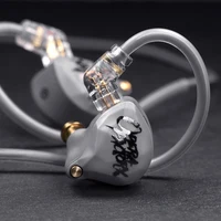 Whizzer OC1 Auriculares con cable con micrófono y reproducción/control de pausa Auriculares de alta fidelidad bajos Vocal claro de alta calidad