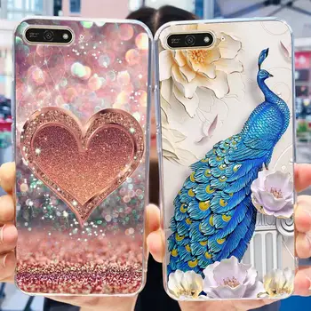 Silikonové pouzdro pro Huawei Y6 2018 (ATU-L11 ATU-LX3) - stylové, malované, zadní kryty, měkké, pro Huawei Y6 Y6 Prime 2018 - nárazník 12 nejlepší prodej pouzdro Huawei Y6 - №10