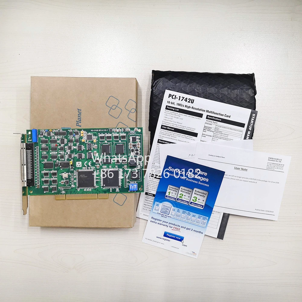 

1MS/s 16-битная универсальная многофункциональная карта PCI для Advantech PCI-1742U