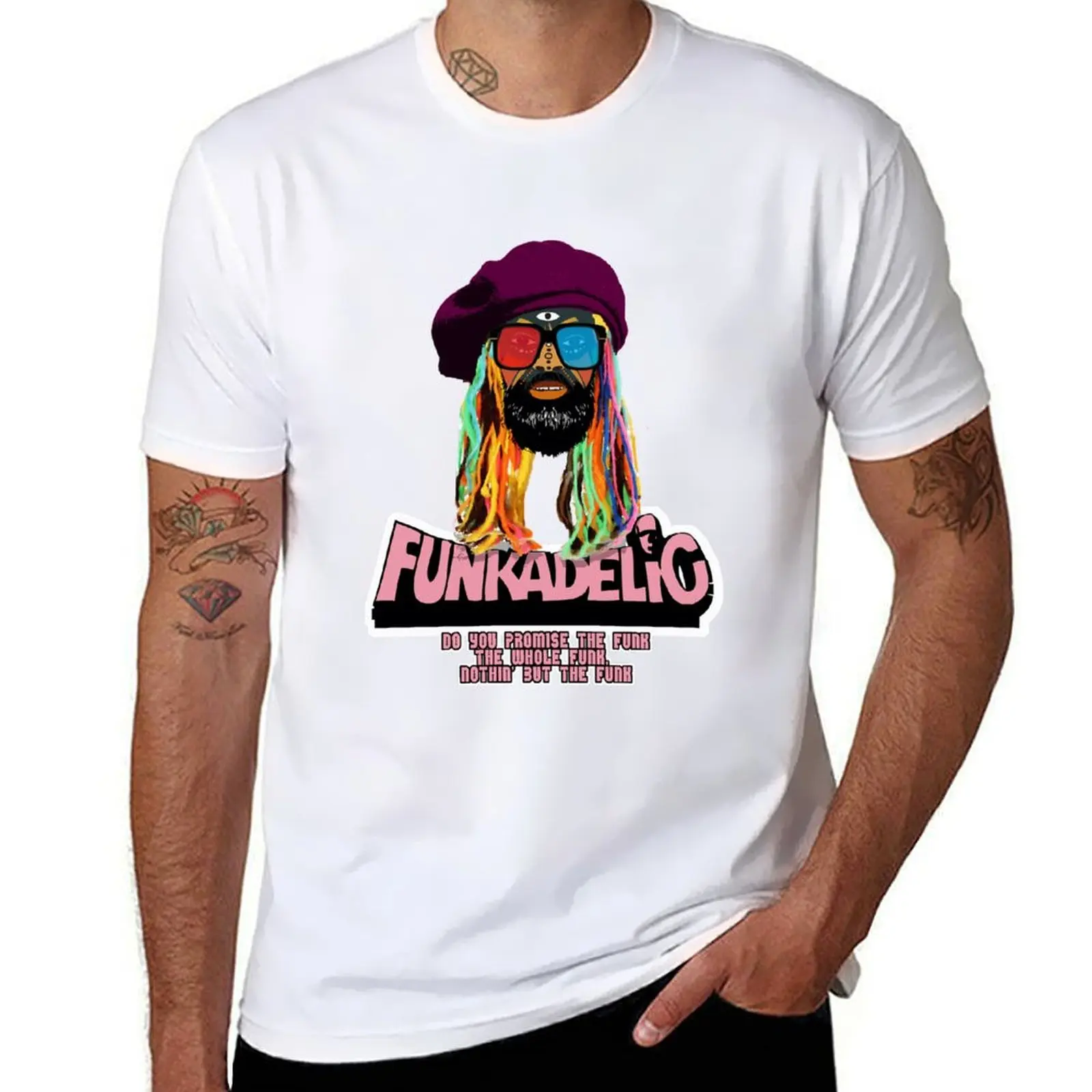 

Nothing But The Funk Funkadelic T-Shirt t shirts for man graphic vintage man t shirt heavy cotton T-Shirt