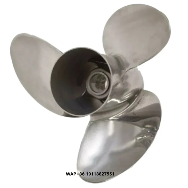 Aftermarket Marine Parts Stainless Steel Propeller 48-898999A46 14X19  For Outboard Engine 150-300HP