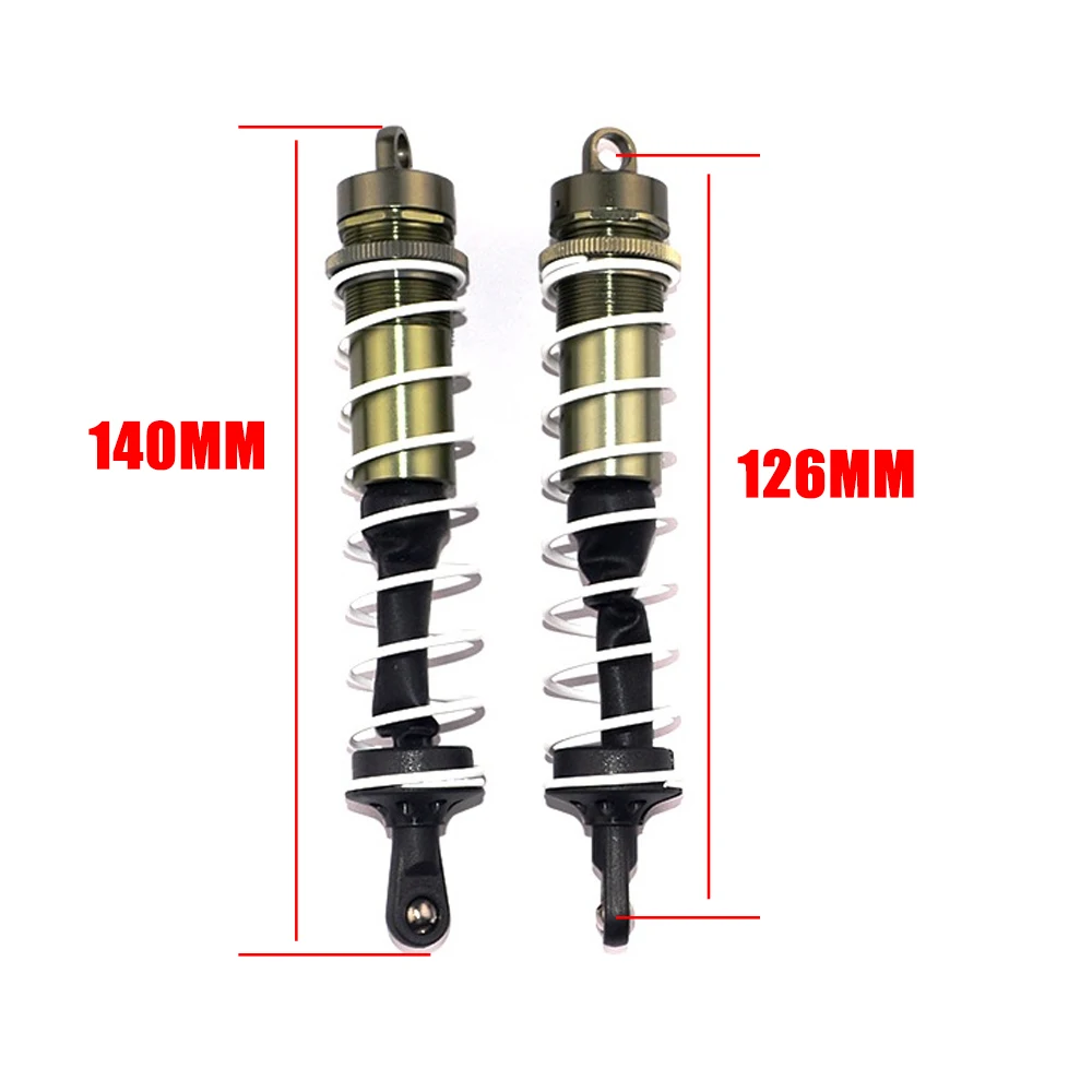 Metal 126MM Rear Shock Absorbers 8002 for ZD Racing 1/8 08421-V2 08411 08425 RC Remote Control Model Car Upgrade Parts