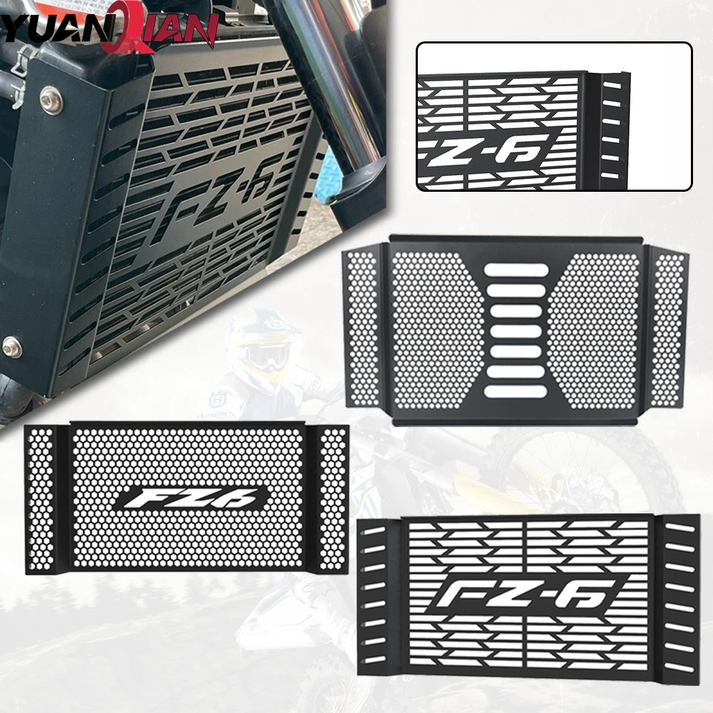 

FOR YAMAHA FZ6 Fazer 2007-2008-2009-2010 Motorcycle Accessories Radiator Guard Water Tank Protection Grille Mesh FZ6 07-10