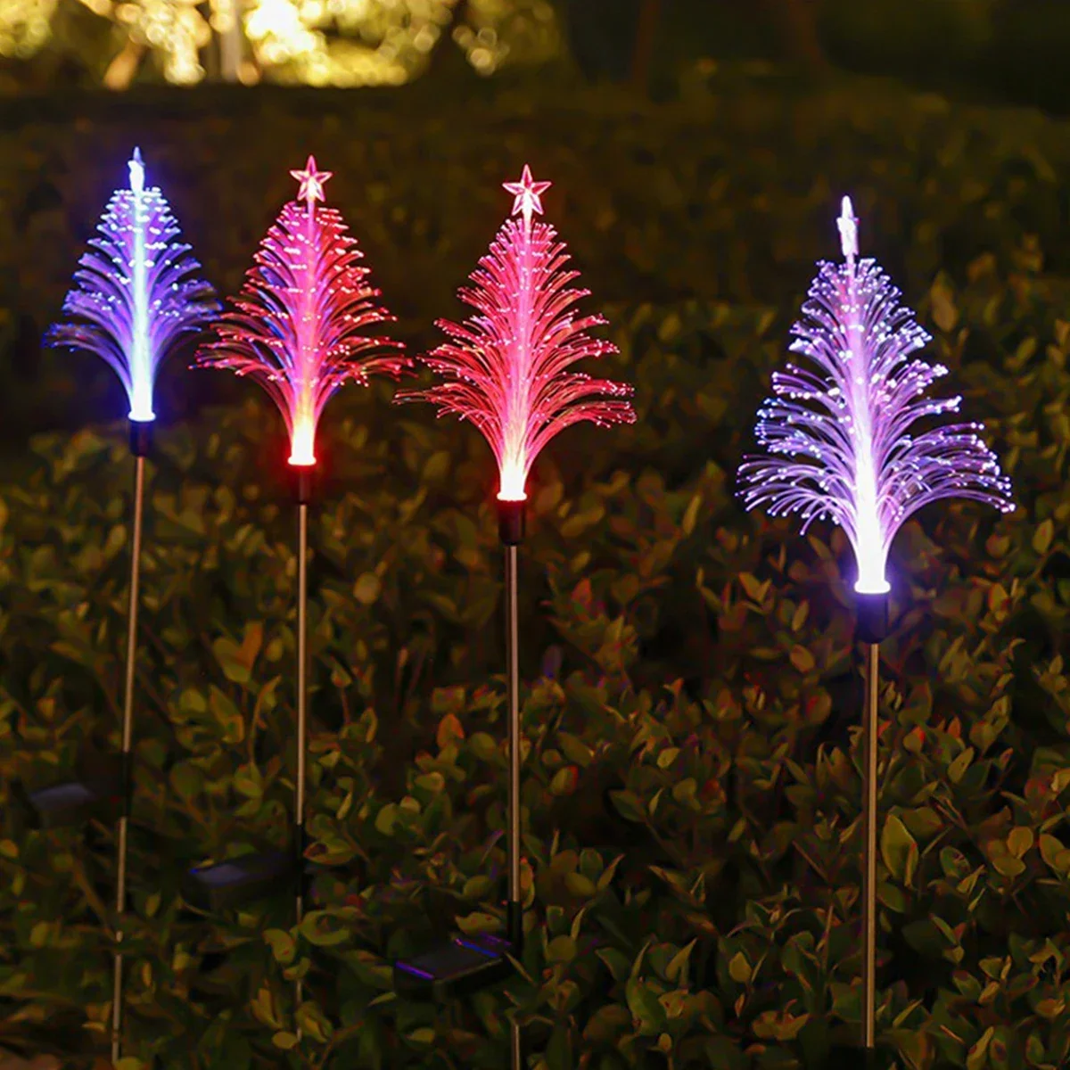 LED Solar Lights Outdoor Waterproof Solar Lights For Outdoor Garden Courtyard Lawn Landscape Path Christmas Decoration