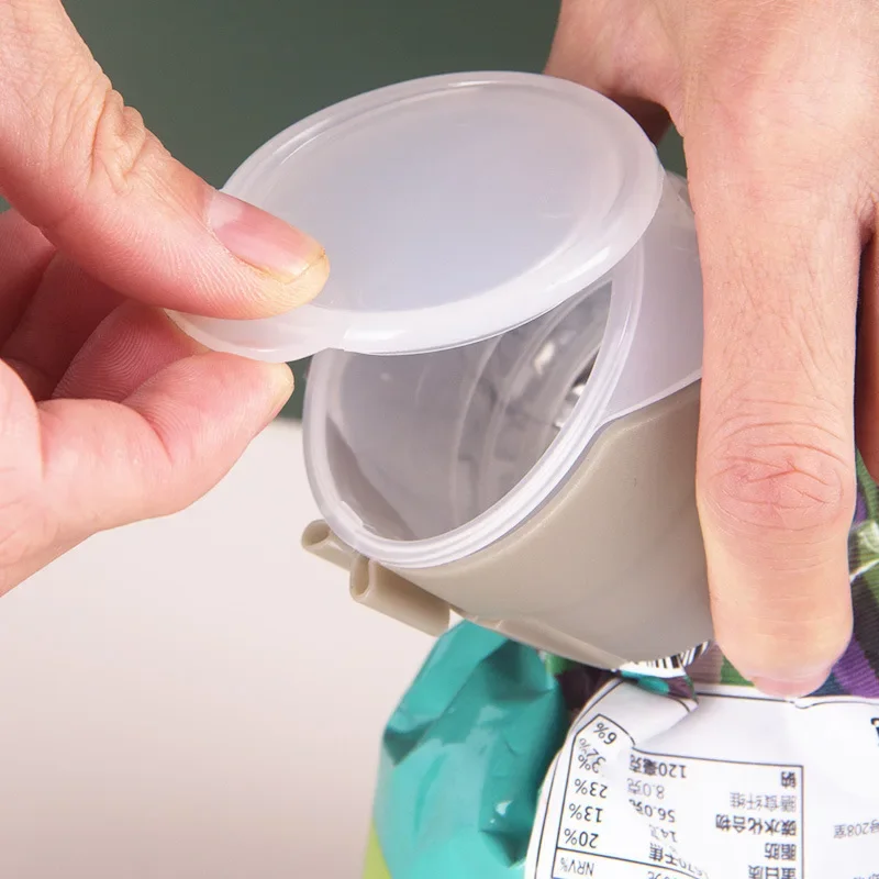 Multi Functional Covered Discharge Nozzle Sealing Clip Milk Powder Snack Sealing Clip,moisture-proof Plastic Kitchen Accessories