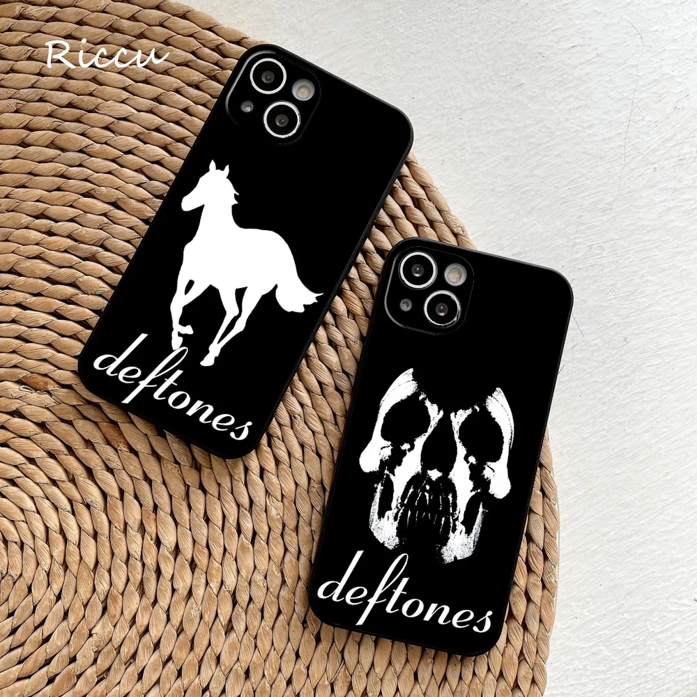 FOR IPhone Fashion Deftones Phone Case 15 14 11 12 Pro 8 7 14 Plus X Pro 14 MAX 12 13 MINI XS Iphone 14 13 11 Soft Phone Covers