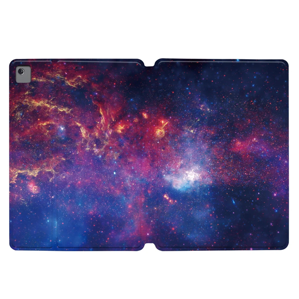 Para Apple IPad 9th 8th 7th 10,2 "/iPad Mini 1 2 3 4 5/iPad 2 3 4 Gen/5th 6th Funda con estampado espacial Funda protectora para tableta portátil