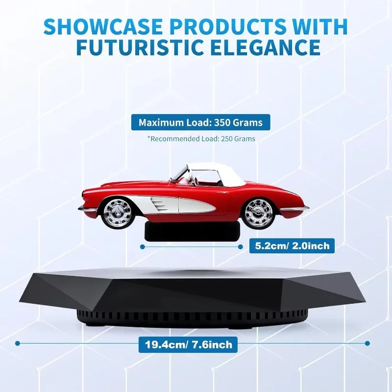 Levitating Display Stand Magnetic Levitation for Collectibles and Model Cars Floating Display 360 ° Free Rotation Creative Gifts