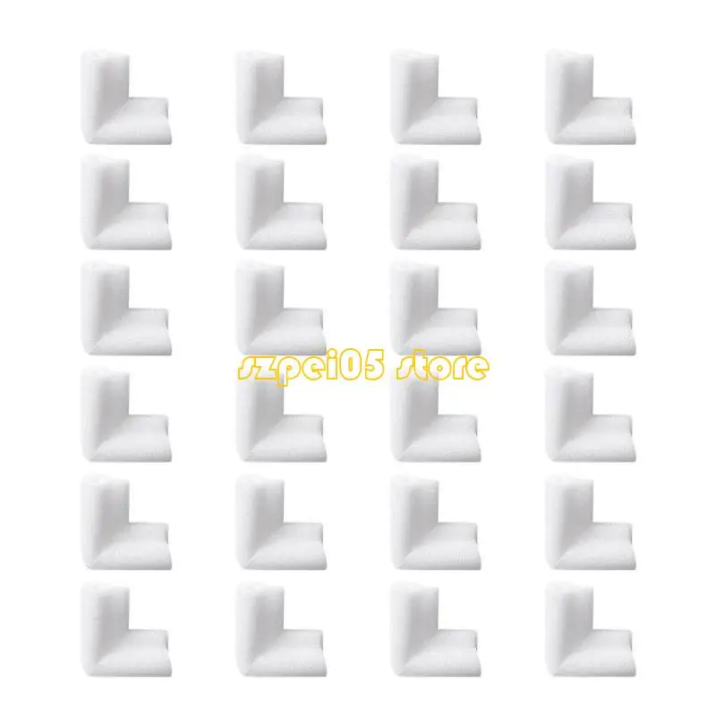 45BE 24PCS Frame Photo Photo Photo Photo Foam Corner Coushions Coushions for Shipping Moving Twiss تعزز السلامة في المنازل