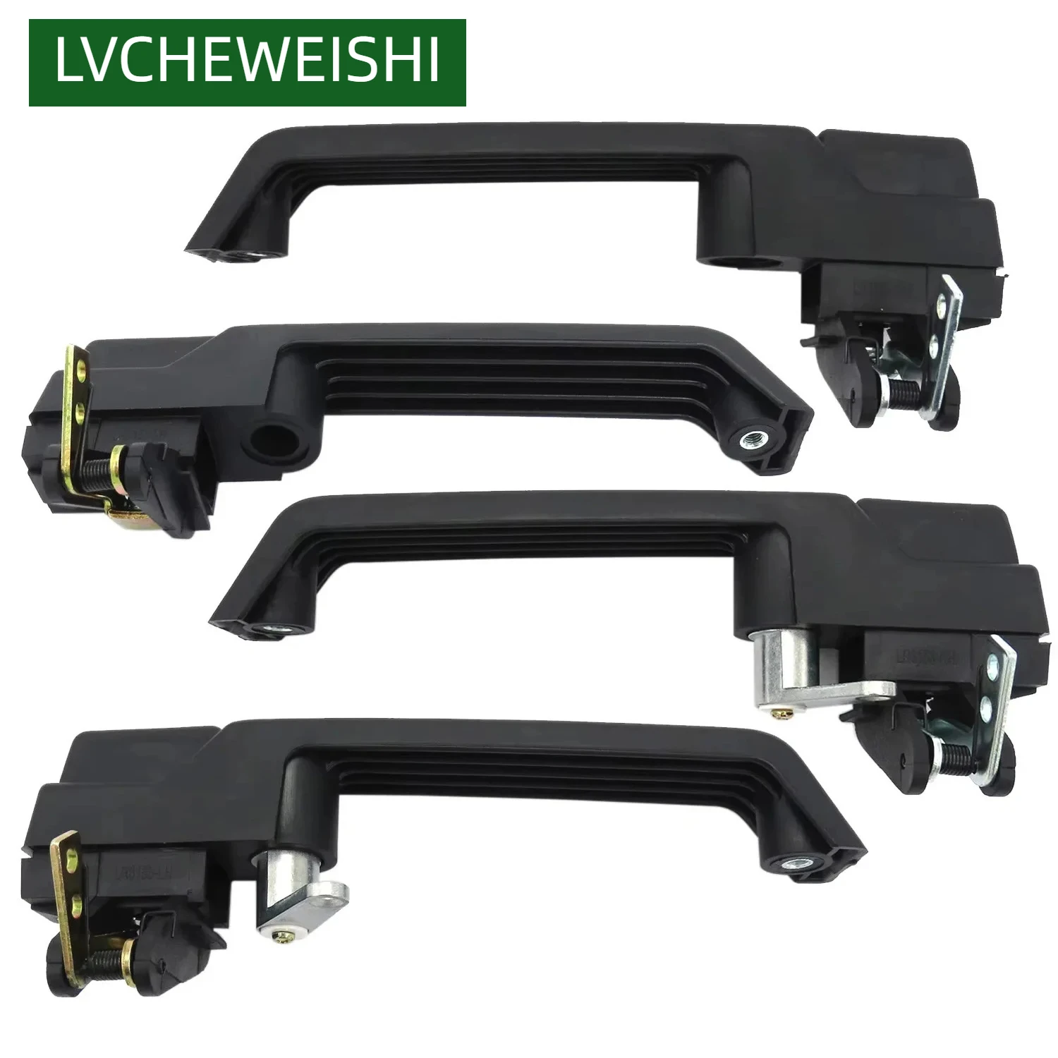 

Exterior Door Handle Black Front and Rear Left and Right For Land Rover Defender L316 2007-2016 Car Accessories