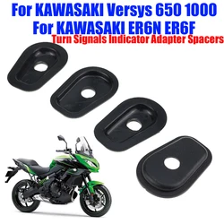 For KAWASAKI Versys 650 Versys 1000 KLE 650 ER6N ER-6N ER6F ER-6F Motorcycle Accessories Turn Signals Indicator Adapter Spacers