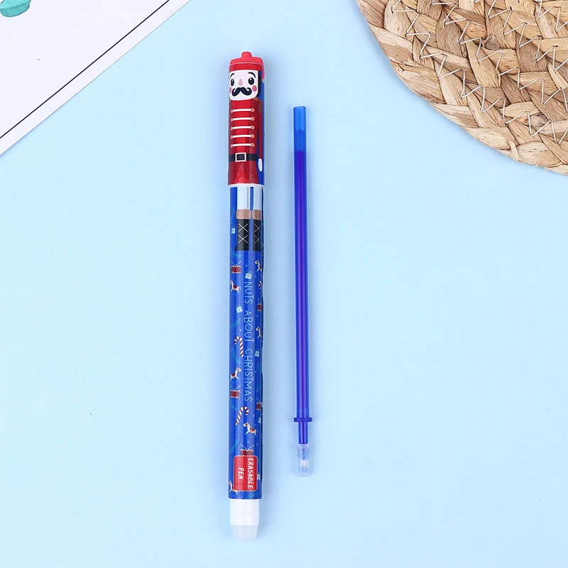 

Горячая распродажа! Маркеры с гелевыми чернилами и ластиком, рождественская серия, для студентов, канцелярские товары, подарок на день рождения, Новый год.