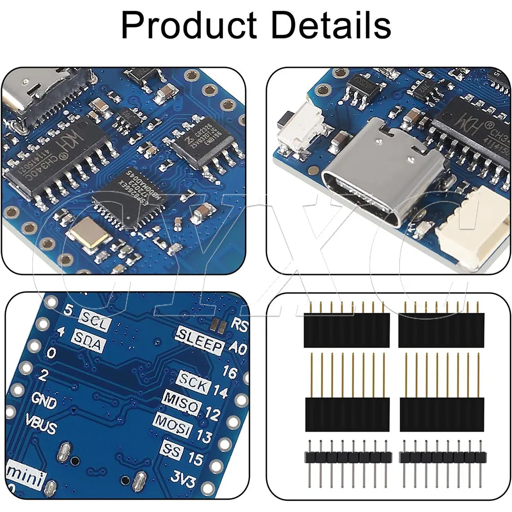 10-1 SZT. WeMos D1 Mini ESP8266 WIFI Internet Rzeczy Płytka Rozwojowa Oparta na ESP-8266 D1 Mini V4.0.0 NodeMCU Lua Płytka IOT — zdjęcie produktu 6