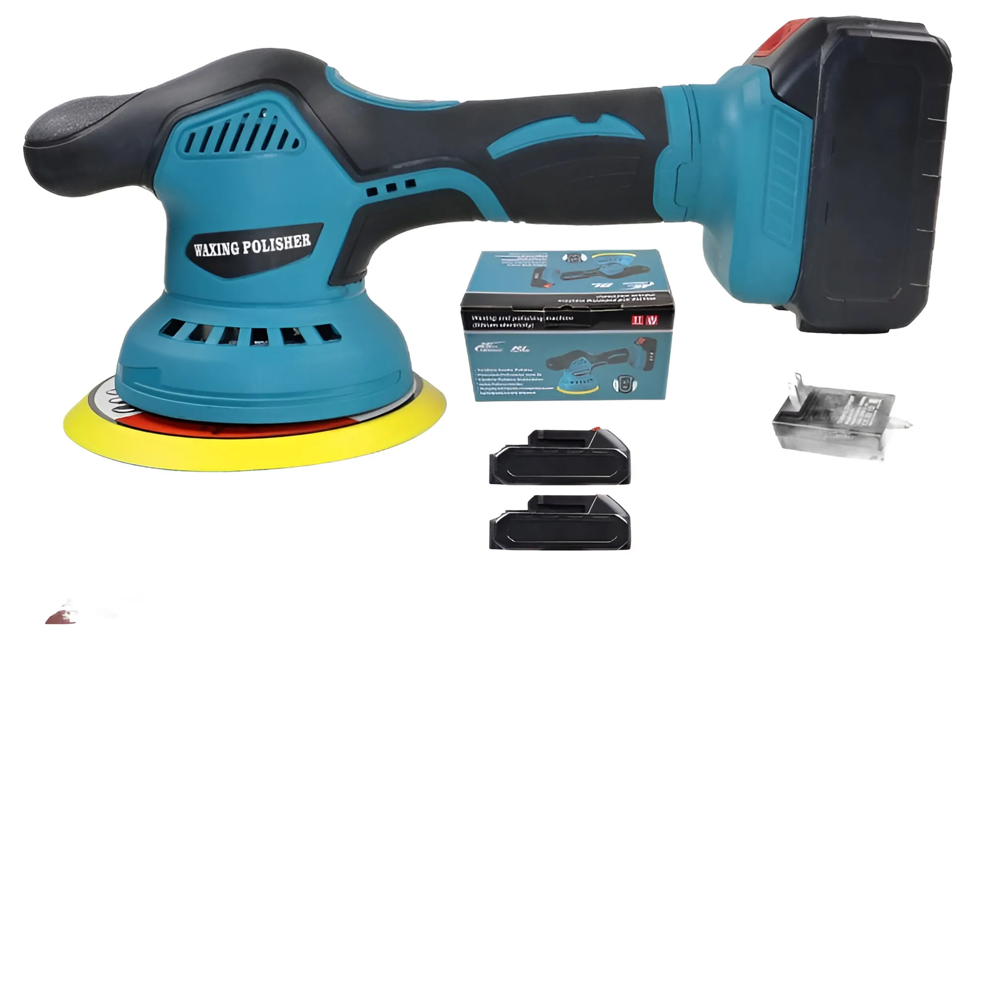 Portable Electric Polisher - Multi-Function Lithium Battery For Tile, Marble, Car Detailing, Waxing, Sealing