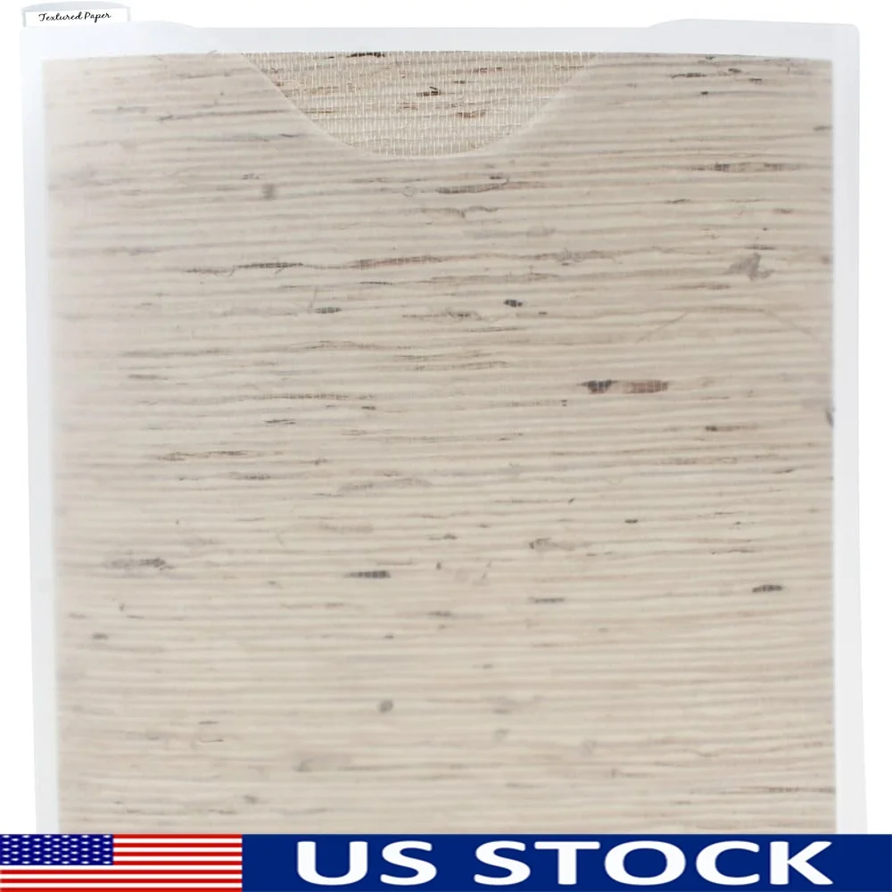 

Clear Paper File Organizer 3-Pack Scrapbooking Vertical Storage with Tab and Write-On Label Ideal Document Management