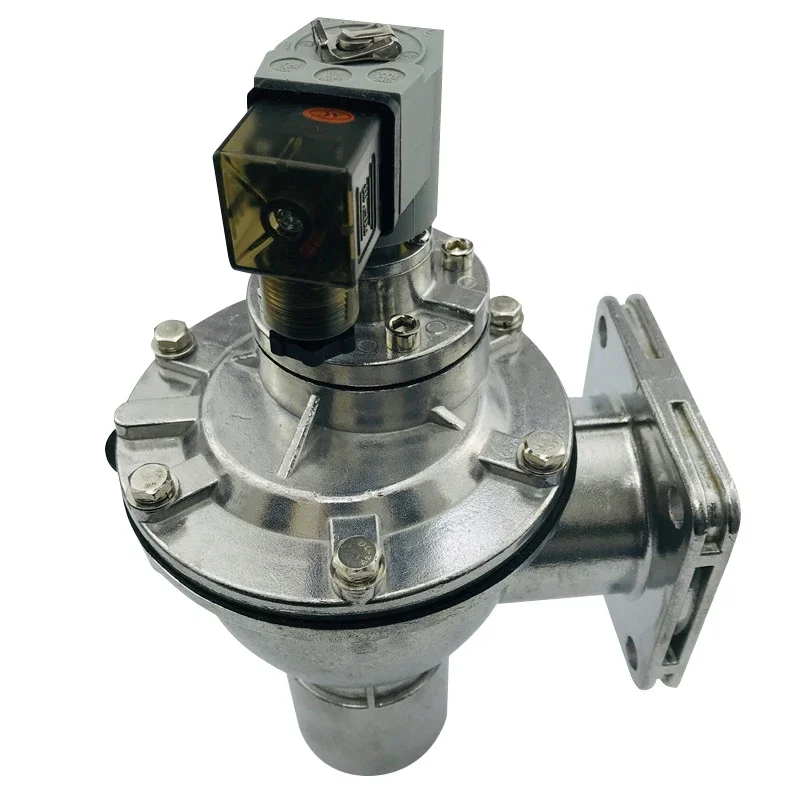 Solenoid Pulse Valve CA45FS010-305 CA45FS010-300 Flange Type Right Angle Solenoid Pulse Valve