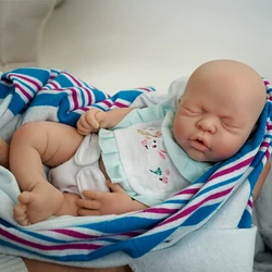 Muñeca bebé de silicona de cuerpo completo Micro Preemie de 12 