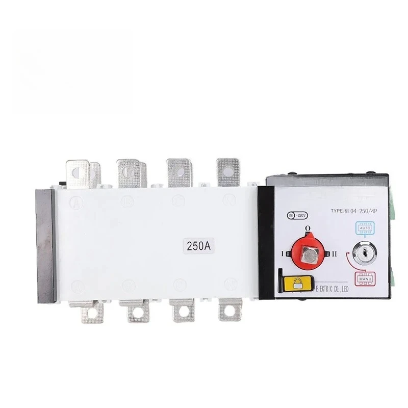 

Dual Power Automatic Transfer Switch 2 in 1 out 3 P 4P 100A to 3200 Amp 3 Phase PC Class 380v Circuit Breaker Isolation Type