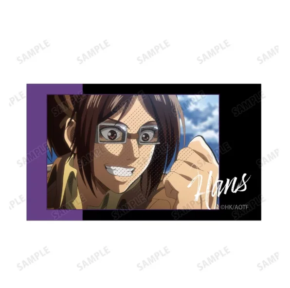 Game Jean Eren Yeager Levi Ackerman Erwin Smith Reiner Hans Acrylic Stand Figure Doll Anime Keychain Model Cosplay Toy for Gift