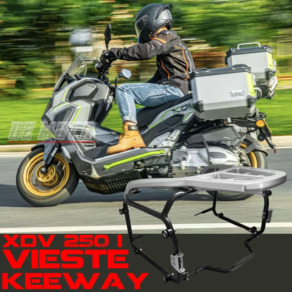 

KL BRE RA X 300 BRERA X300 Tail Box Bracket Support FOR Keeway Vieste 300 XDV Three-box Side Frame Side Box Bracket