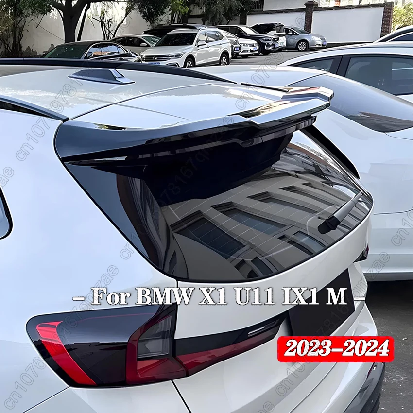 

MP Style Car Rear Spoiler Body Kits For BMW X1 U11 IX1 M Sport 2023-2024 ABS Rear Roof Spoiler Car Accessories Rear Roof Wing