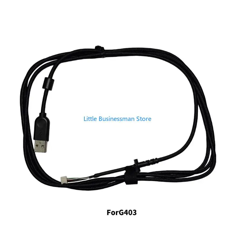 Maus-Reparaturkabel, USB-Ersatzkabel, 2 m schwarzes Kabel M76A – Detail 6