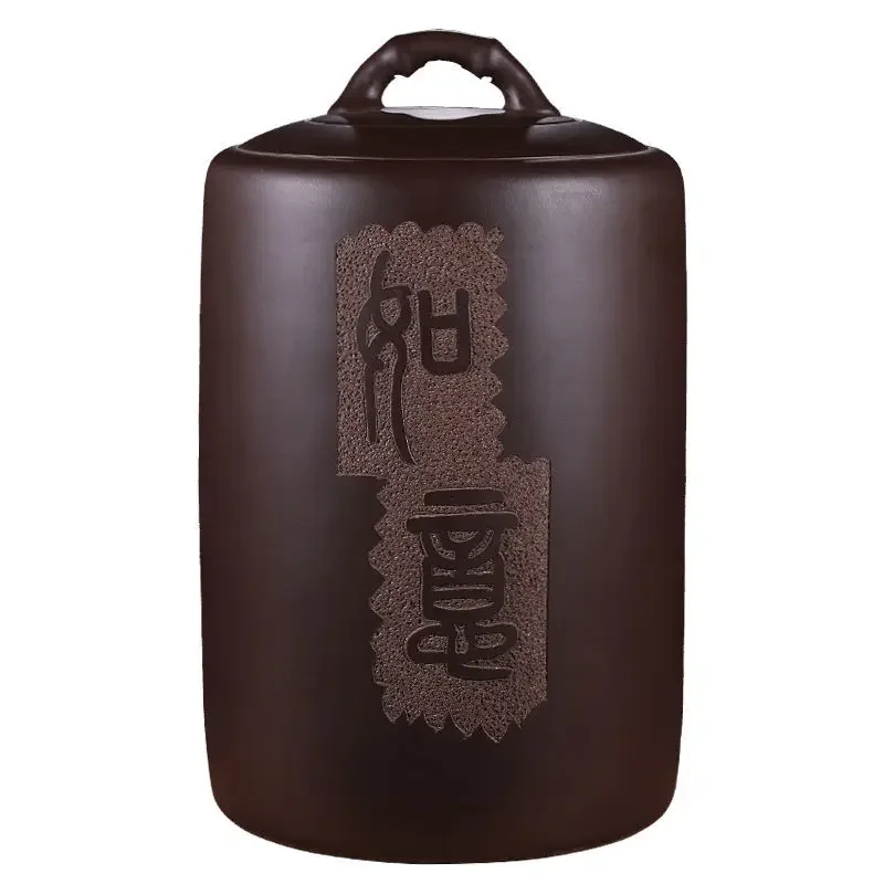 Purple sand rice tank Household rice bucket with lid Sealed moisture-proof and insect-proof rice storage bucket