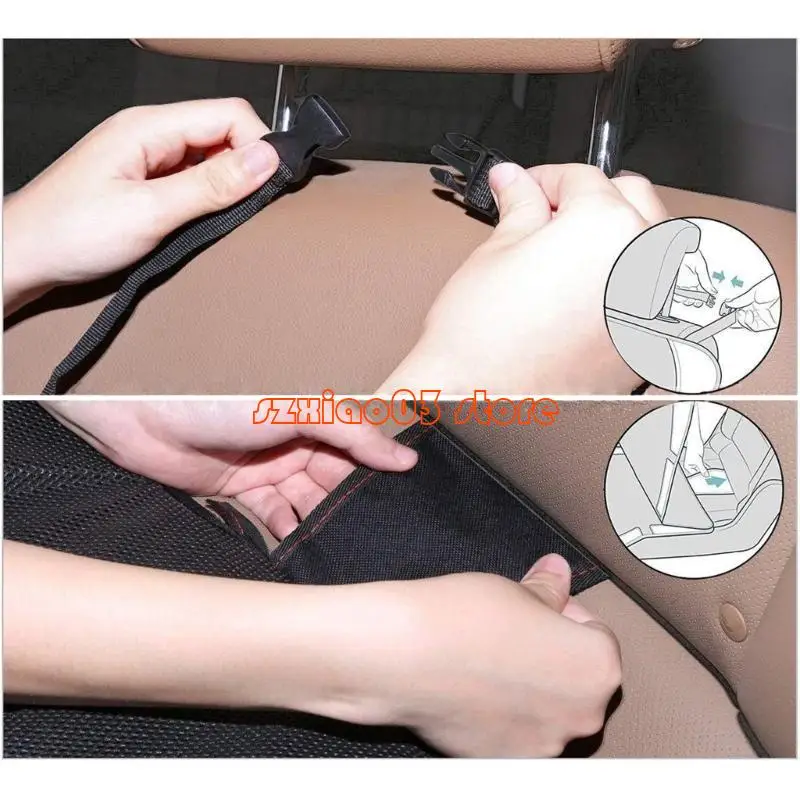Cubierta asiento automotriz 103C Asiento seguridad para niños Anti-slip estera antiadera almohadillas