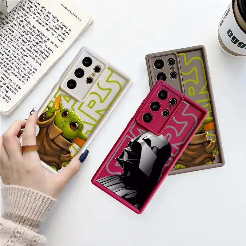 Stars Wars Cool Phone Case for Samsung Galaxy S24 Ultra S23 S20 S21 Plus S22 Ultra S20 FE Soft Silicone Shockproof funda