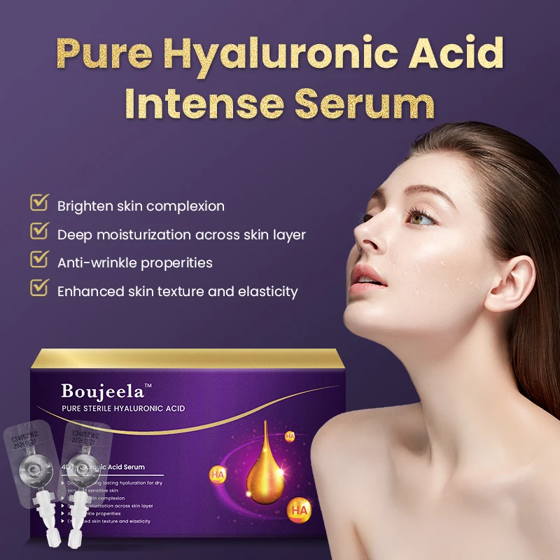 Pure Hyaluronic Acid Capsule Serum for Face Care Deeply 4D Moisturize Hyaluronic Acid Essence