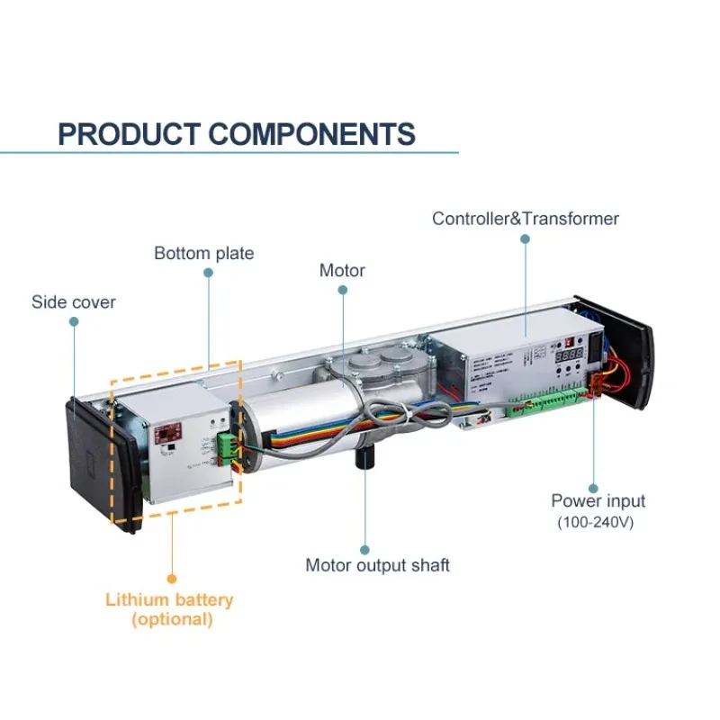 Heavy Duty Sw-200 Automatic Swing Door Operator Automatic Door Opener Swing