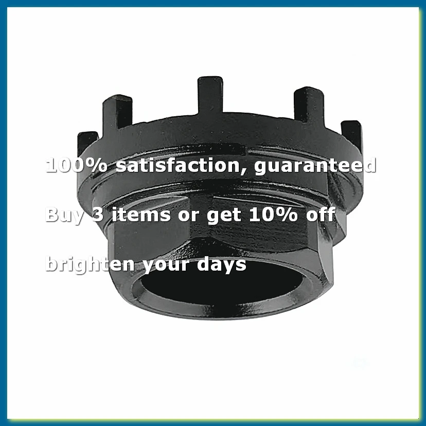 Eight Teeth Tool Bicycle Drive-Side Bottom Bracket Cups Install E-Bike Chainring Lockring Removal Sleeve