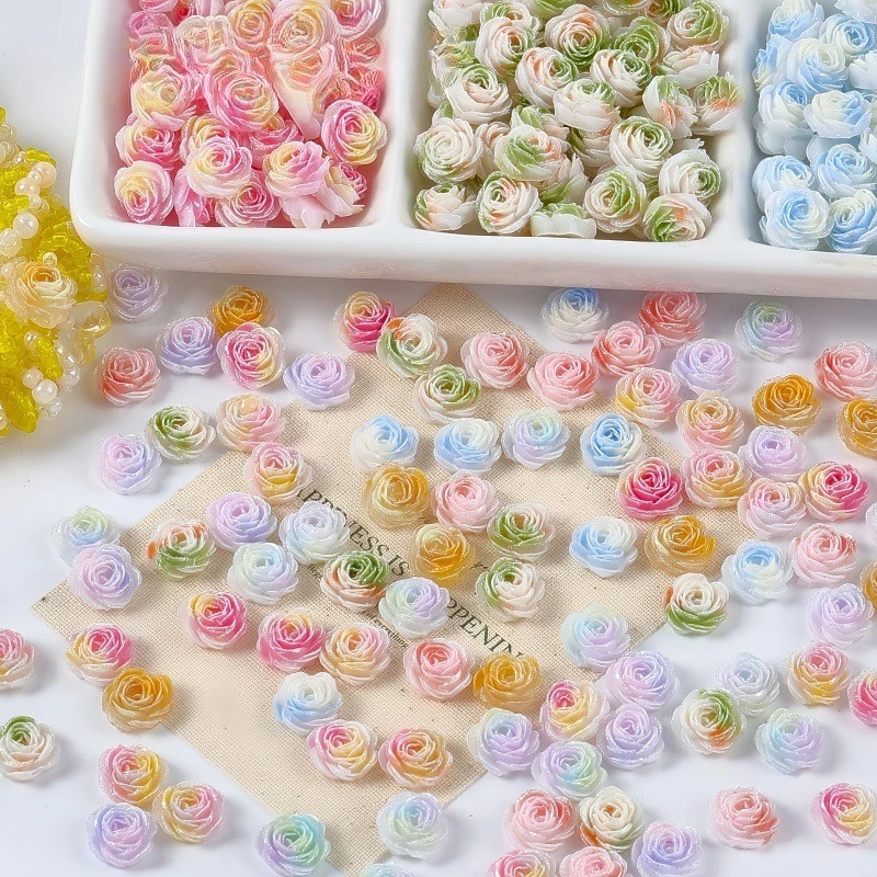 Flower Preservation Resin - Perles en résine douce Tie-Dye de