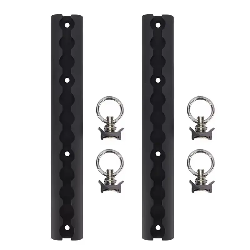 

Aluminum Alloy L Shape Tie Down Rail For Motorcycle Atvs Dirt Bikes Pickup Trucks- Thickened Design With 4 Round Rings Included