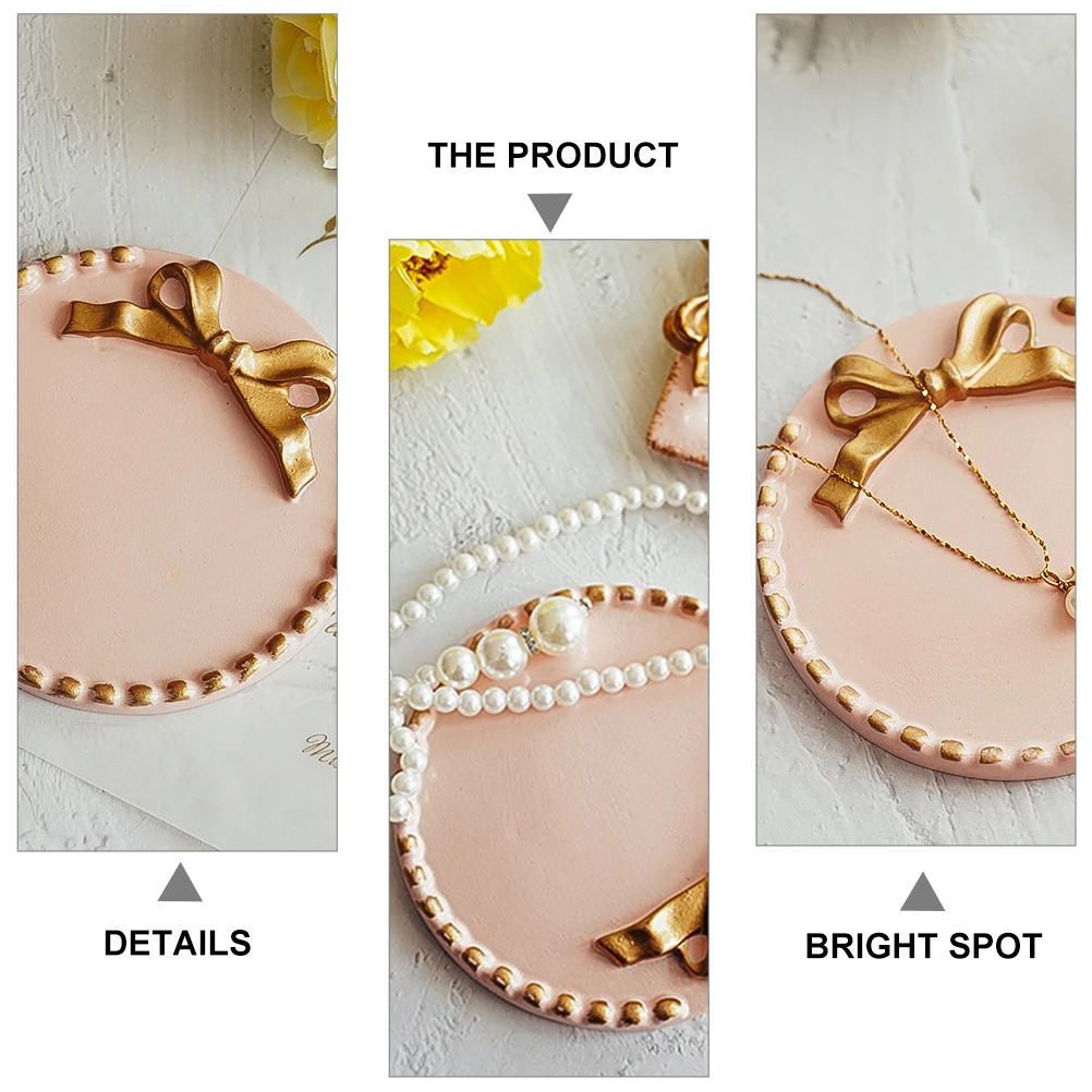 

1pc Retro Jewelry Desktop Ornament Earring Display Storage Desktop Photography Prop Ornament Photo Prop Festival Gift