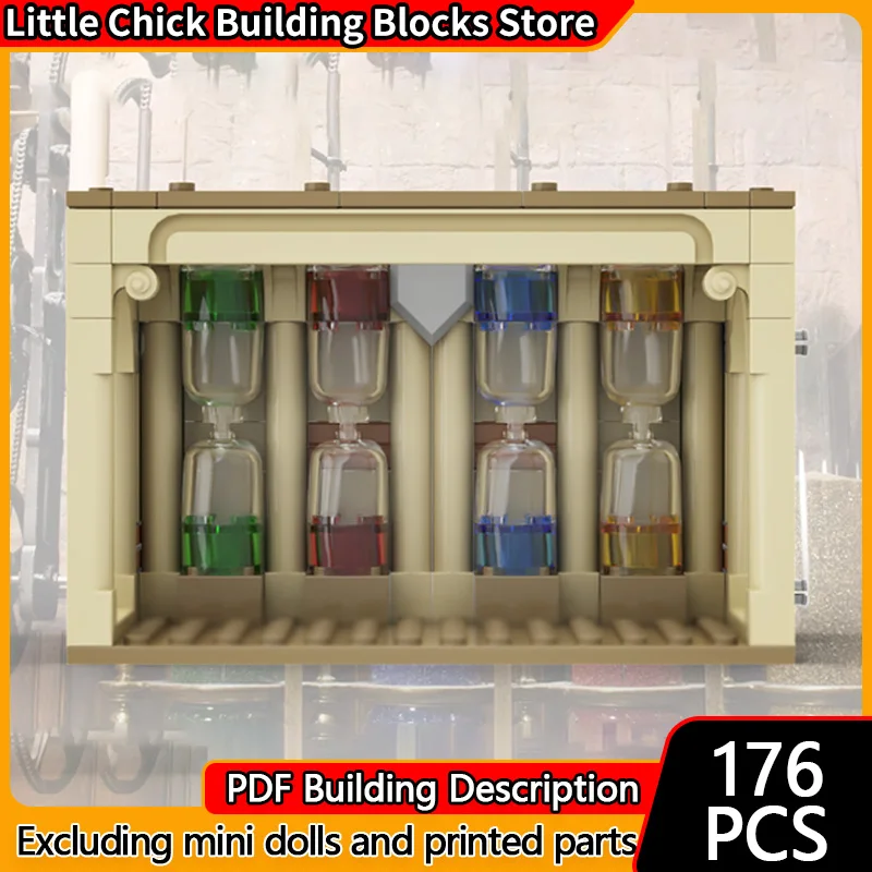 

Magical Movie Model MOC Building Bricks Hourglass Scene Modular Technology Gifts Holiday Assemble Children Toys Suit