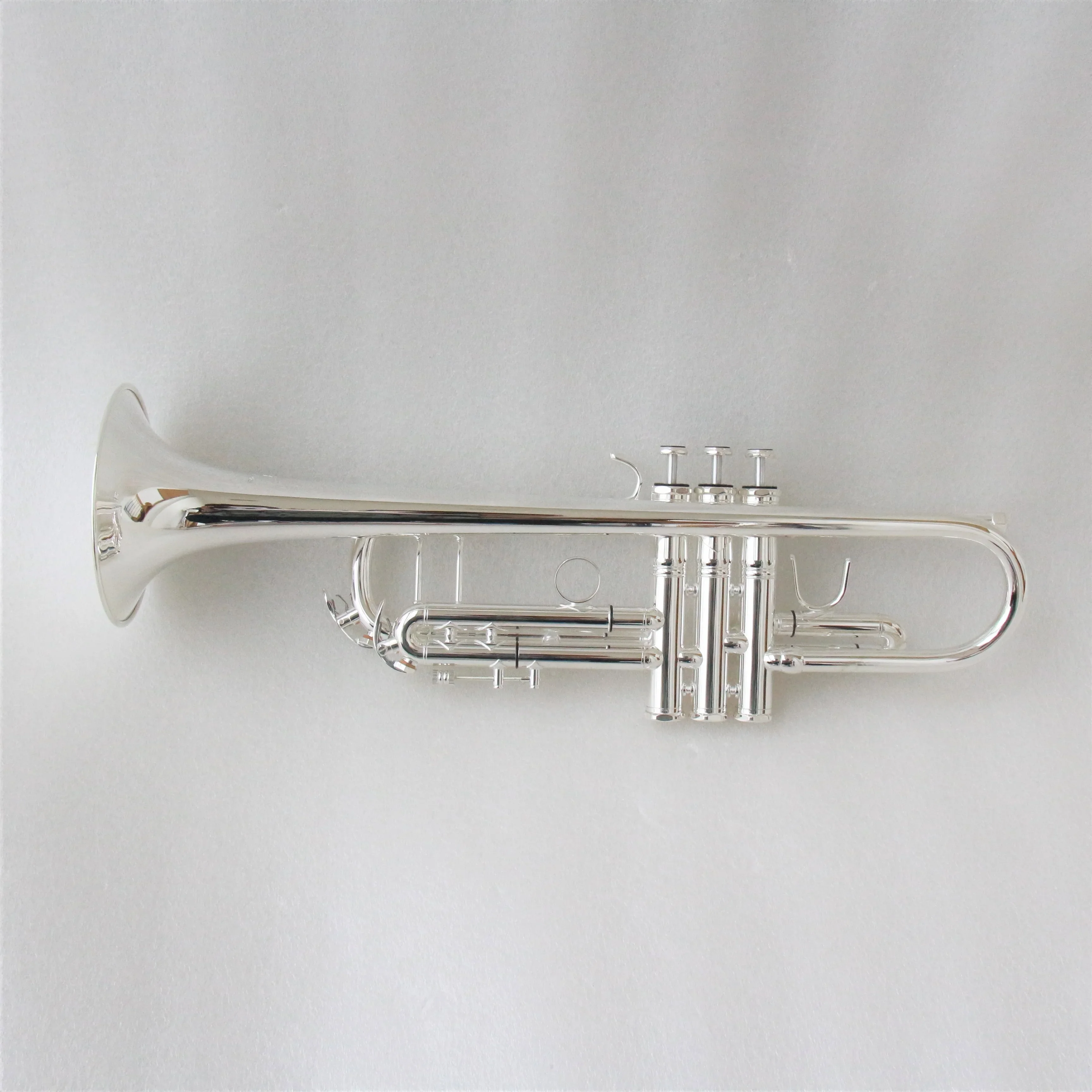 High quality professional trumpet instrument bb Brass Body Silver plated Cupronickel Valves trumpet