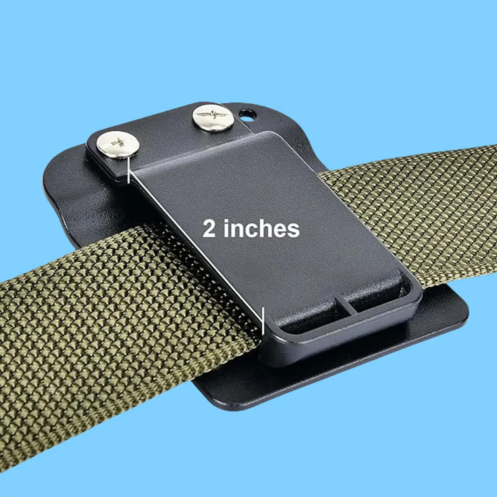 حافظة مطرقة، حامل مطرقة حزام عالي التحمل مع مشبك معدني قوي للبناء والتركيب والنجارة والعمل الخارجي #3