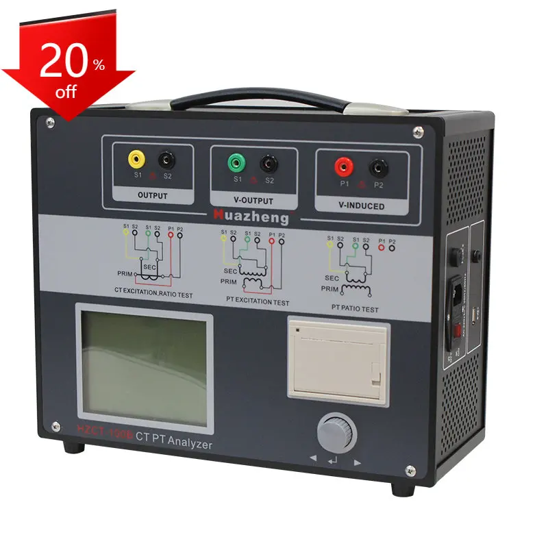 Huazheng Electric On-Site Current Transformer Calibrator Portable CT PT Analyser Price   Analyzer