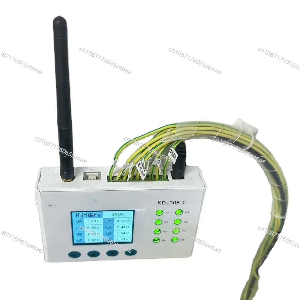 Esd Antistatic Grounding Data Input Tester Multi-loop To Ground Alarming Insulation Real-Time Ground Fault monitor