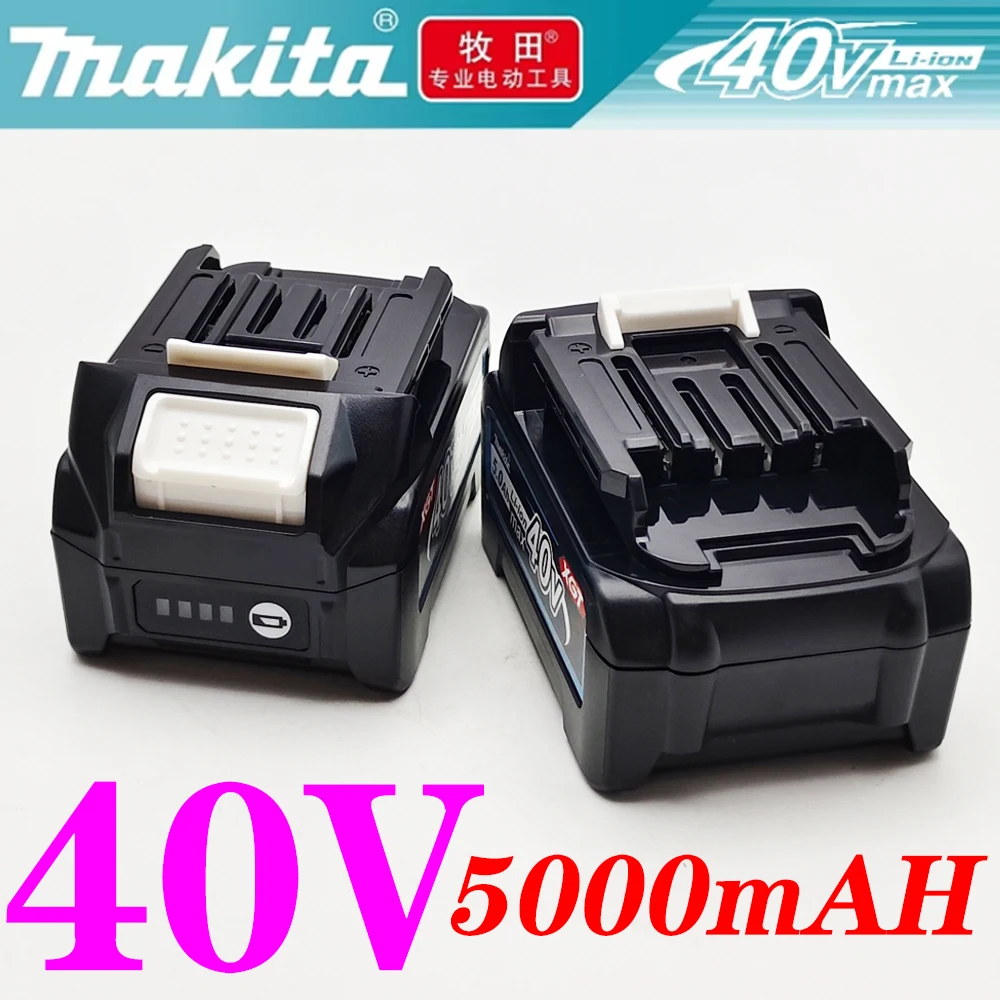 

Makita 40V MAX XGT Lithium Ion Battery 5000mAh Original Battery BL4020 BL4025 BL4040 BL4050 BL4080 Power Tool
