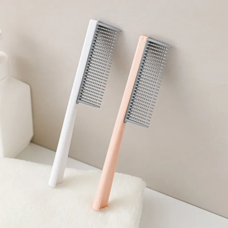 

1pc Anti-Static Removable Hairdressing Brush Portable Dense Toothed Comb Women Smooth Curly Hair Fluffy Combs Barber Accessories