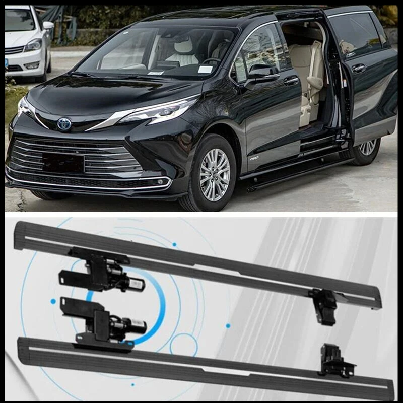 

Intelligent Electric Automatic Switch Door Control Running Board For TOYOTA SIENNA 2021 2022 2023 Side Step Nerf Bar Pedals Bars