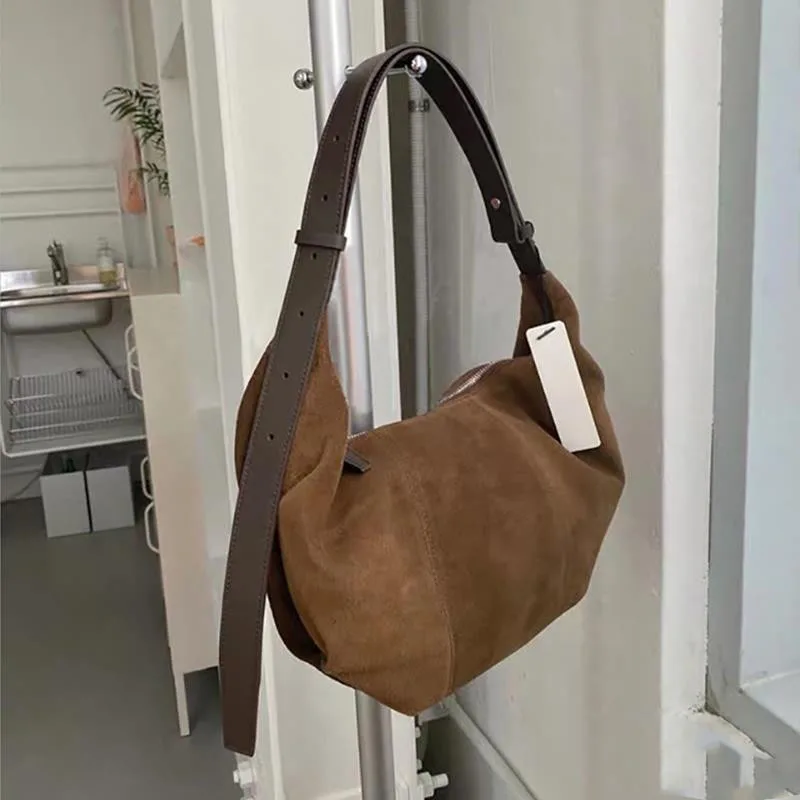 Formeki Bag Woman High Quality Luxury Design Hobos Casual Shoulder Bag For Woman Retro Ladies Female Bag