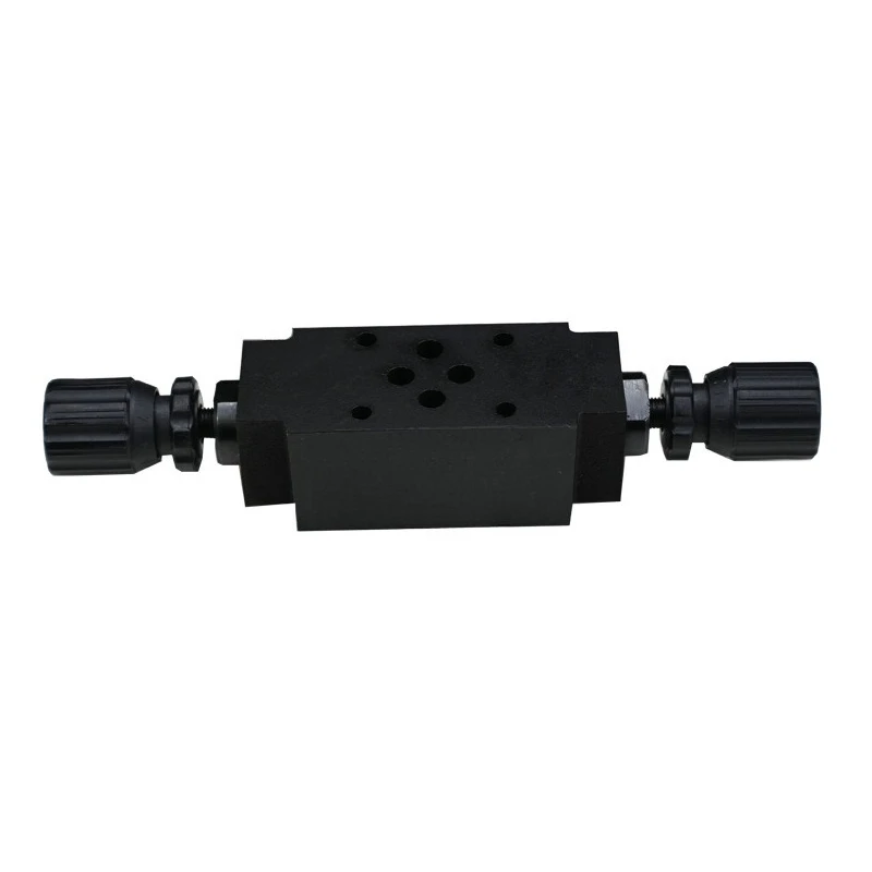 

Superimposed hydraulic throttle valve superimposed two-way hydraulic control speed control valve