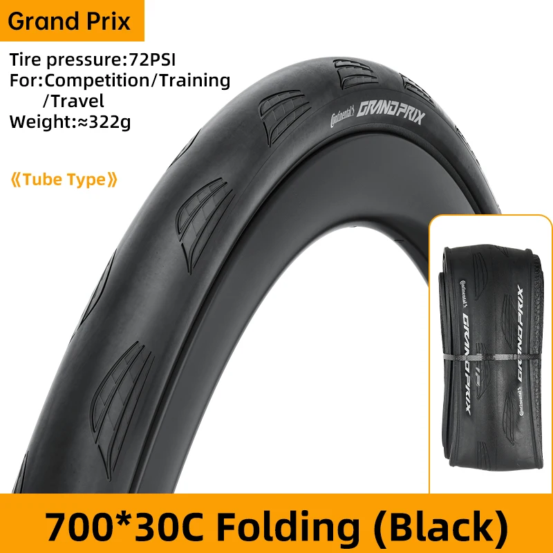 Continental Grand Prix Bicycle Road Tires 700c Tube Type Clincher