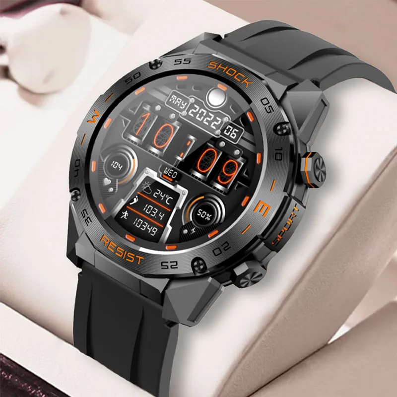 New Men's Smartwatch 1.46-inch 360 * 360 High-definition Large Screen 350mAh Battery Men's Smart Calorie Calculation New Watch