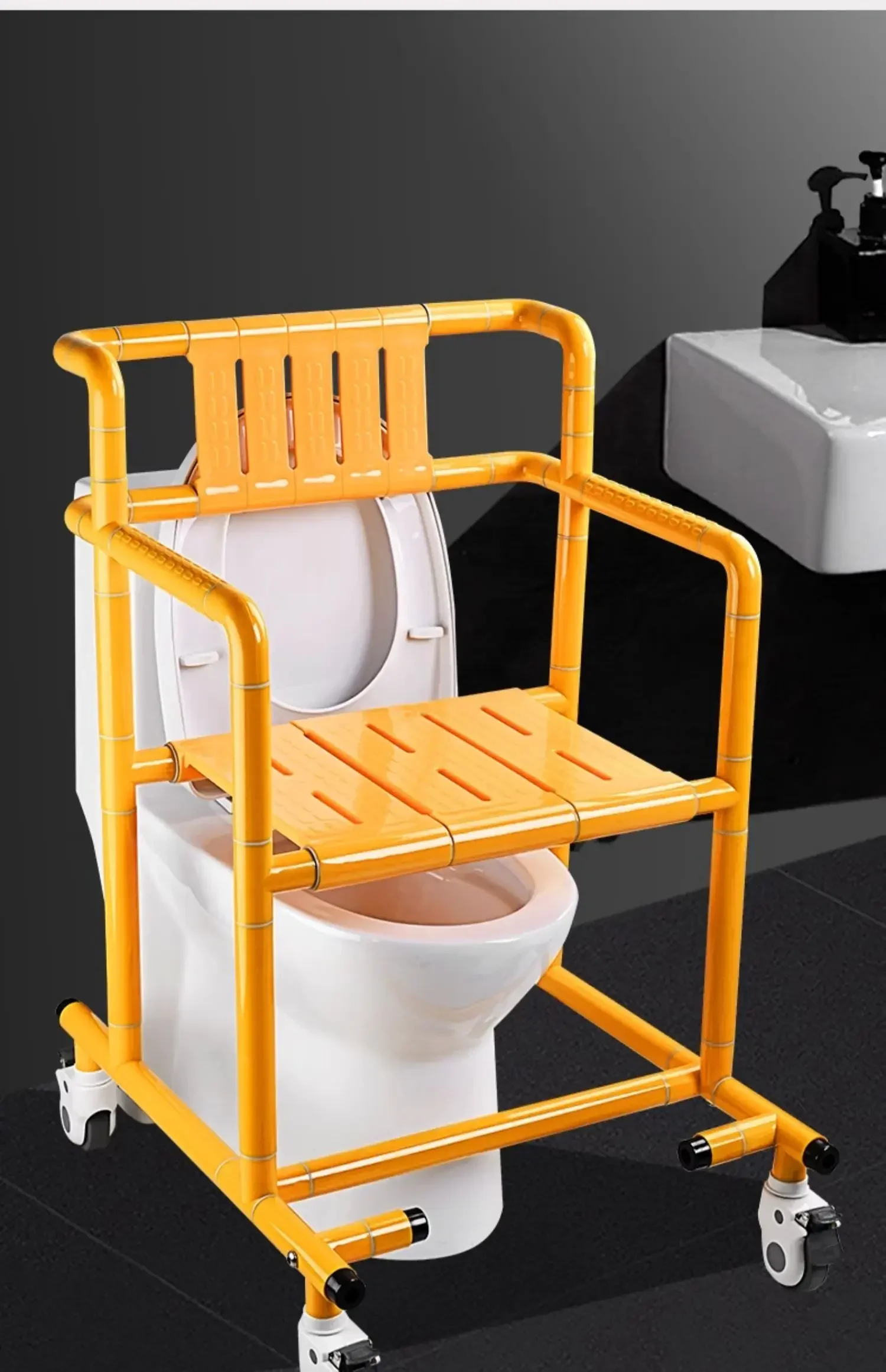 

Ванная комната для пожилых людей, инвалидная коляска, стул для унитаза, стул для унитаза, стул на колесах, беременная женщина с ограниченными возможностями, кресло, кресло для душа