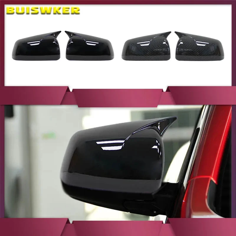 

For Mitsubishi Lancer X10 EX Evo 2008-2016 side door rearview mirror cover trim shield sticker car styling accessories part